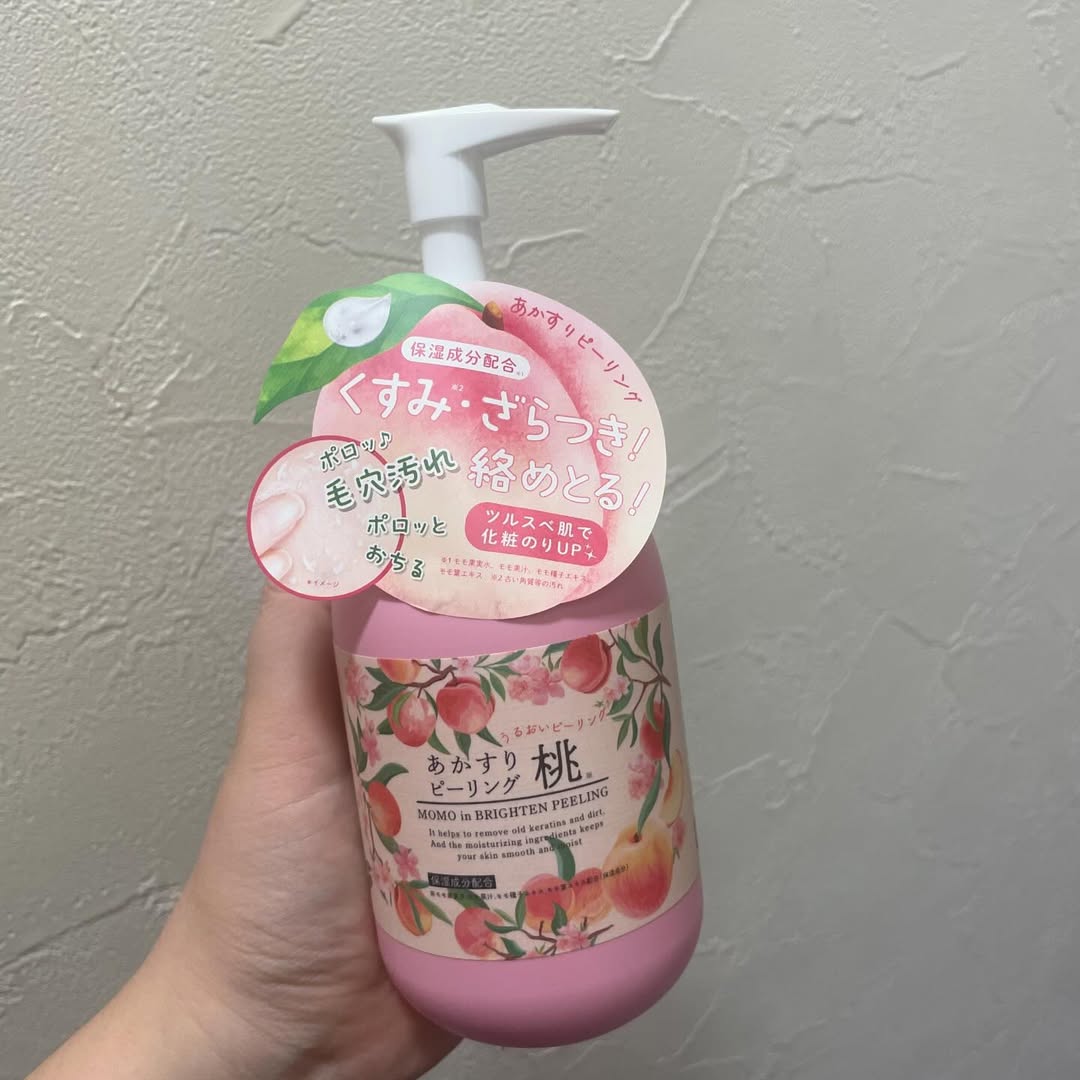 口コミ投稿：あかすりピーリング桃🍑⁡GR株式会社様よりいただきました🙏⁡⁡こちらのピーリングは洗い…