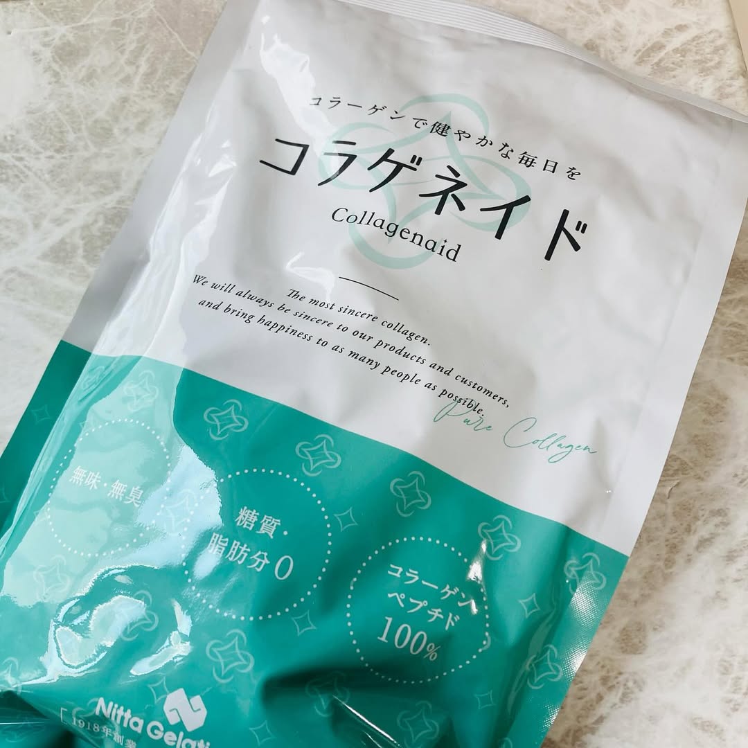 口コミ投稿：新田ゼラチン様のコラゲネイド、毎日のお味噌汁やプロテインに飲んでいます。いい意…