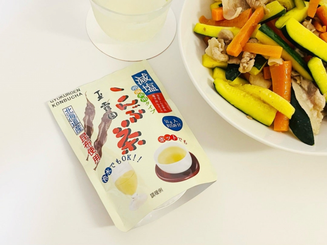 口コミ：【玉露園「減塩こんぶ茶」】の画像（1枚目）