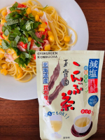 ✳︎【玉露園】減塩こんぶ茶熱中症対策としてもおすすめな《こんぶ茶》🍵《こんぶ茶》にはカルシウムやヨウ素などのミネラル分が豊富に含まれているそう📝でもしっかり飲んでいると塩分過多も気にな…のInstagram画像