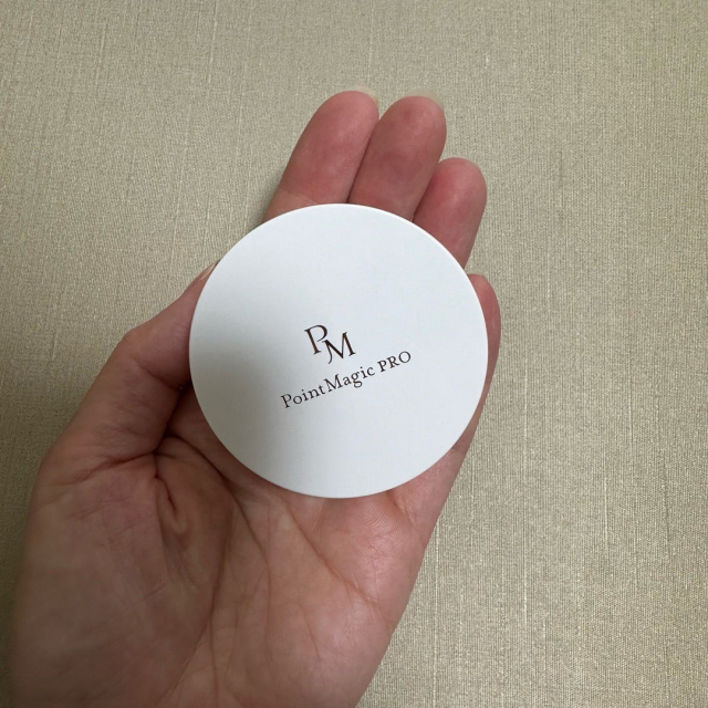 口コミ：ポイントマジック PRO　プレストパウダーを試してみた！の画像（3枚目）