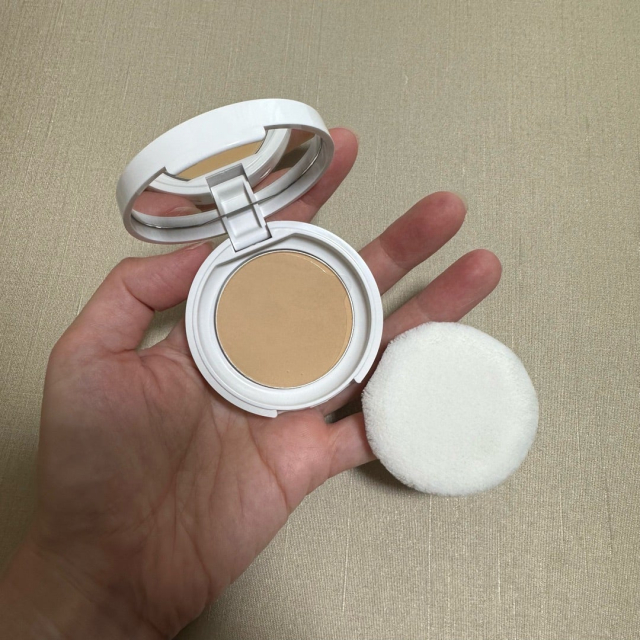 口コミ：ポイントマジック PRO　プレストパウダーを試してみた！の画像（4枚目）
