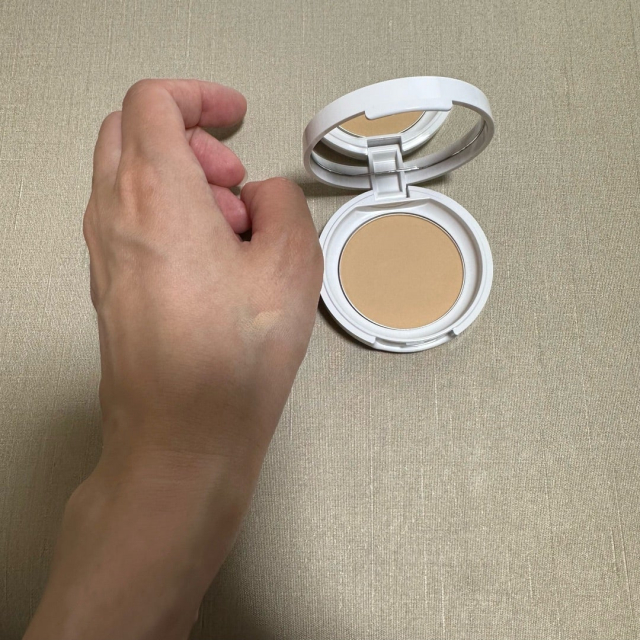 口コミ：ポイントマジック PRO　プレストパウダーを試してみた！の画像（5枚目）