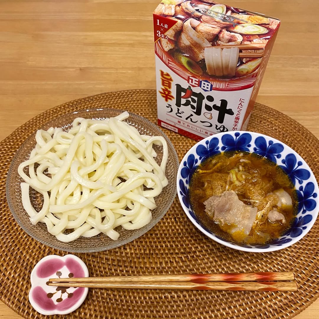 口コミ投稿：#PR #正田醤油株式会社 #正田醤油 #麺でおいしい食卓 #麺でおいしい食卓旨辛肉汁うど…