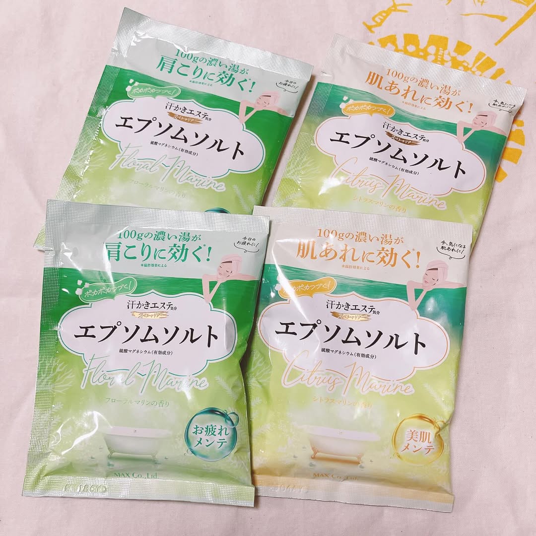 口コミ投稿：汗かきエステ気分　スペシャリテ エプソムソルトを使っています♡汗かきエステ気分バ…