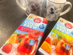 ノンカフェインで飲みやすい💕ストロベリー＆オレンジパイナップル＆マンゴーどちらもすっきりおいしかったです！3歳の子も飲めたよー🙌#PR #日本緑茶センター株式会社 #ポンパドールハーブテ…のInstagram画像
