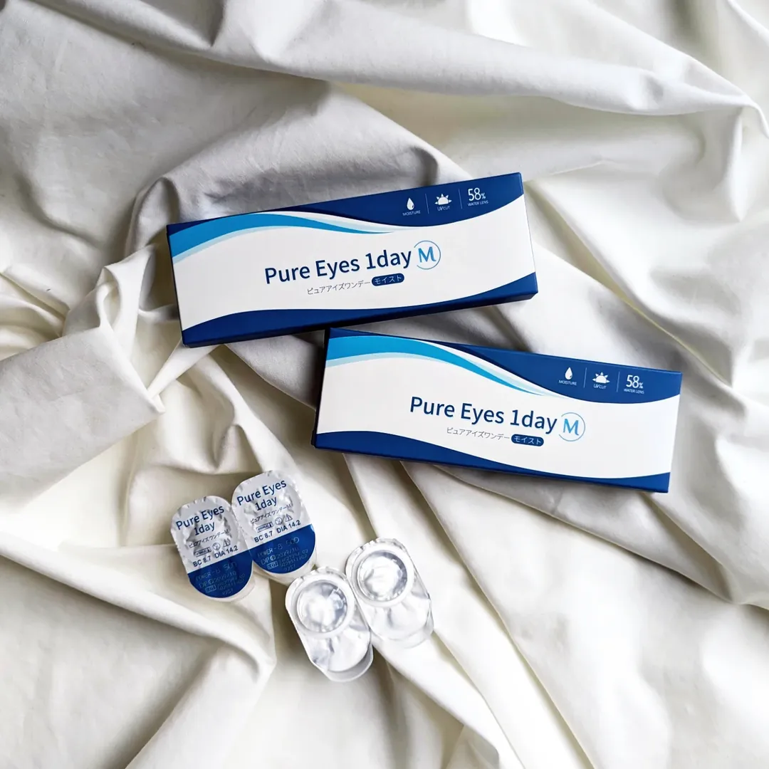 口コミ投稿：.こだわりのうるおう！軽いつけ心地。.▶Pure Eyes 1day M..ーーーーー低価格・高品質…