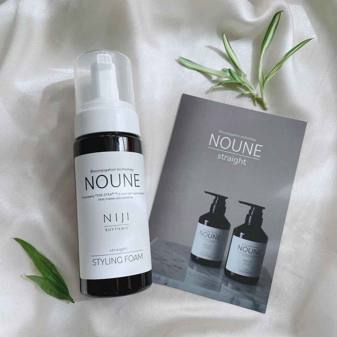 口コミ投稿：NOUNE ストレート スタイリングフォーム🫧主成分である「トステア※」が髪に浸透し、ド…