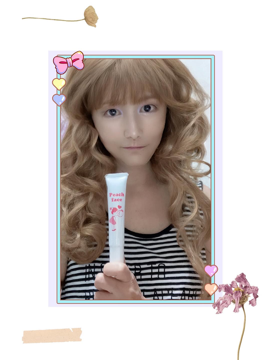 口コミ投稿：顔のウブ毛専用の抑毛美肌ジェルクリーム「Peachface：ピーチフェイス」を使ってみま…