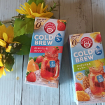 【ほんのり甘いのにローカロリーな飲み物】ドイツのポンパドール、「コールドブリュー」❄パイナップル&マンゴー❄ストロベリー&オレンジを試しました。水出したった5分で、甘味料不使用、カフェイン…のInstagram画像