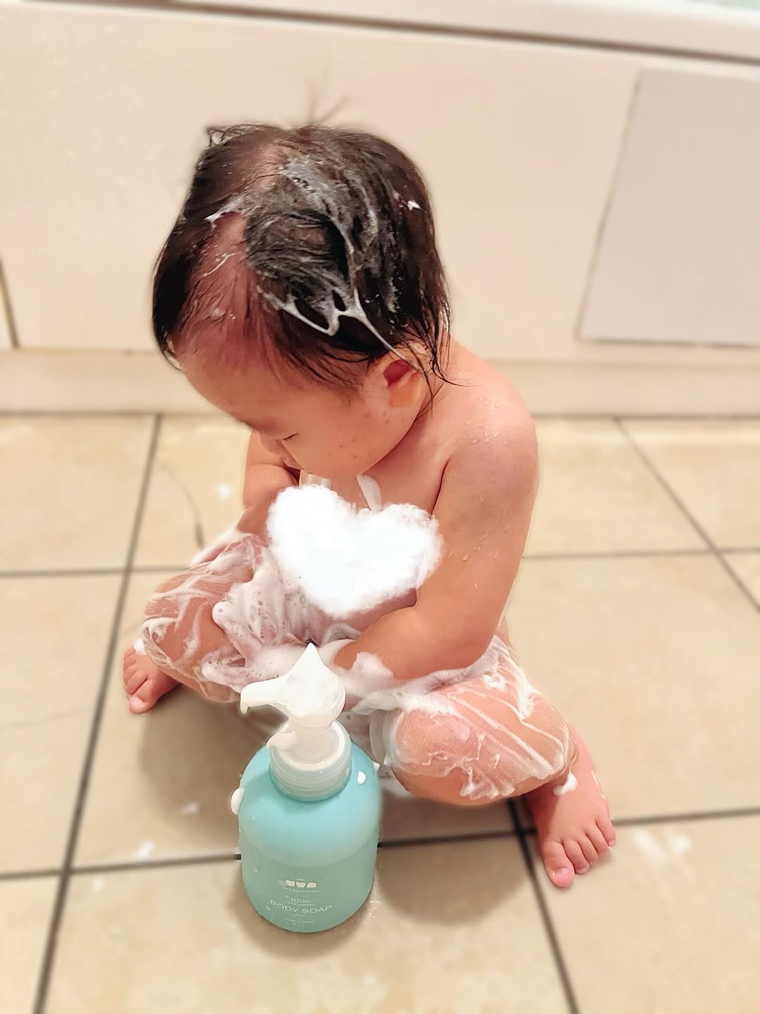 口コミ投稿：🛁 baby skin care diary⁡前にも書いた「& UTA」のボディソープ𓍯使い続けてみて、あら…