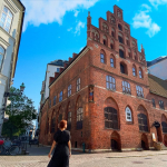 Västergaten,Malmö🇸🇪暑いと思いきや寒いスウェーデンでは写真撮る時だけ頑張ってジャンバーを脱ぎました🫧 少し歩くと体が熱くなってきて散歩したらかなり汗もかき、ホテルに戻ってすぐシャ…のInstagram画像