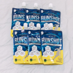 𓍯🏷️運動後のリカバリードリンク【 RUNSHOT（ランショット】運動後に手軽に飲めるパウチタイプのリカバリードリンク🩵これ１本に、コラーゲンペプチド、クエン酸、必須アミノ酸BCAAを配…のInstagram画像