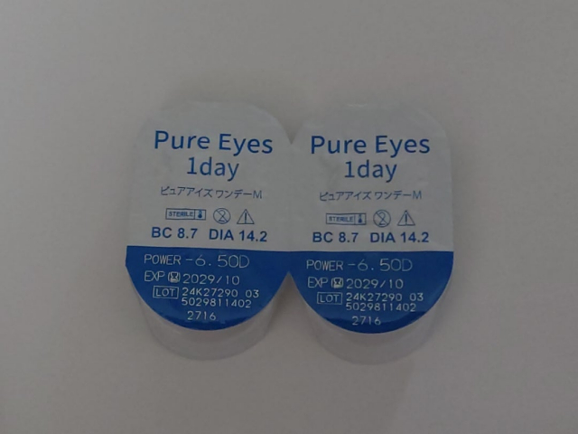 口コミ：ピュアアイズワンデーMの画像（2枚目）