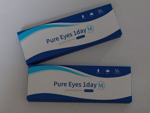 口コミ：ピュアアイズワンデーMの画像（1枚目）