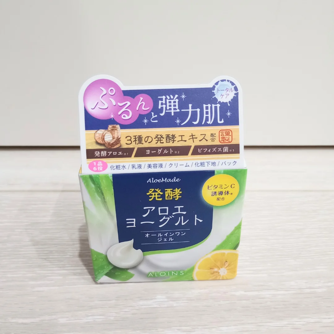 口コミ投稿：アロエメイド 発酵ジェルAY発酵スキンケアです💜 1品6役オールインワンジェルなので、…