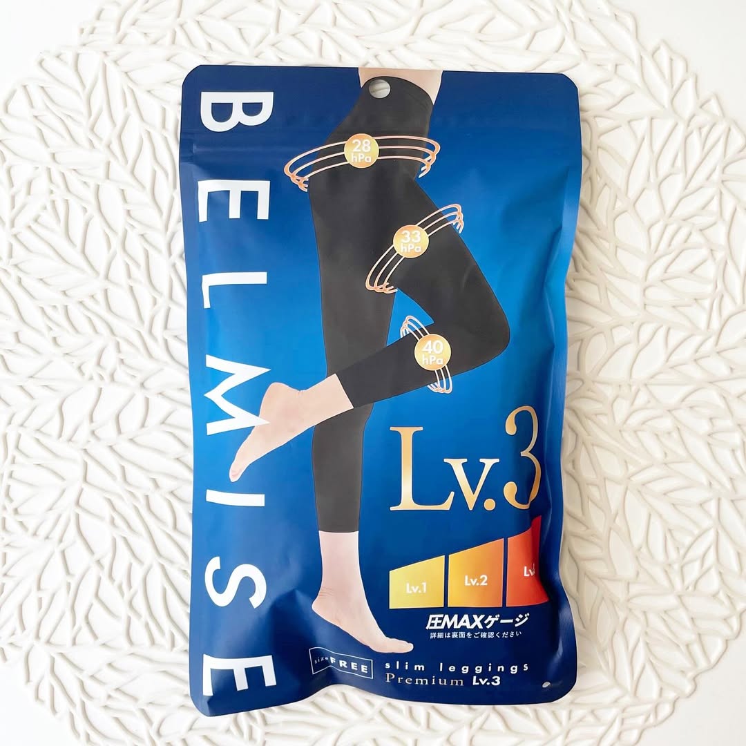 口コミ投稿：BELMISE ベルミス スリムレギンス Premium  Lv3着圧 以前ご紹介したのはLv2着圧でし…