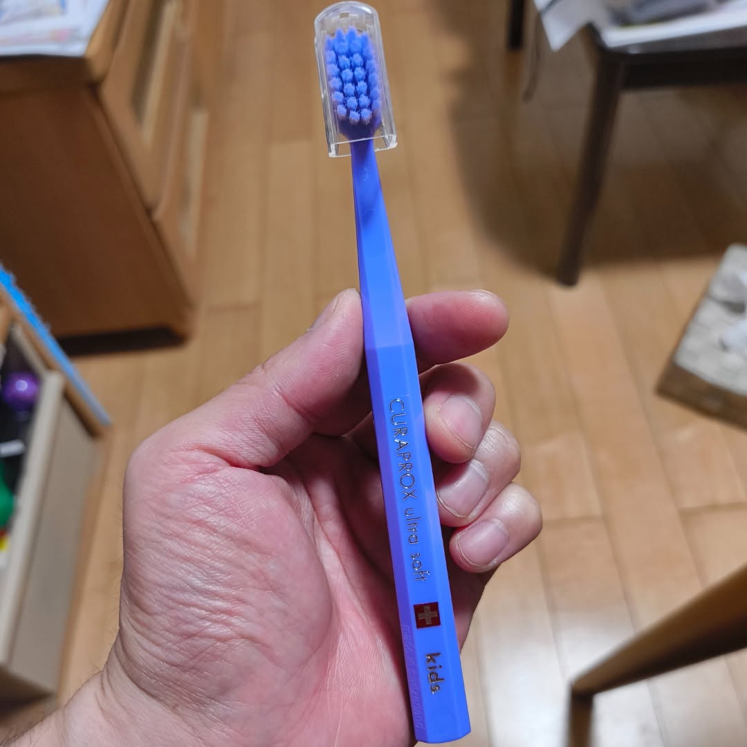 口コミ投稿：たくさんの毛や慣れると持ちやすいおかげで、知らない間に終わっている子どもの歯み…
