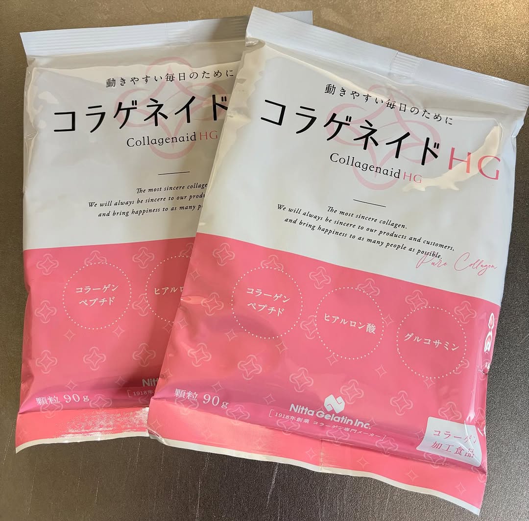 口コミ投稿：モニプラ様からいただきました！新田ゼラチン様よりコラゲネイドHGコラーゲンだけで…