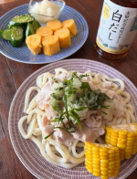 国産5種のだし × 有機しょうゆを使った8月中旬新発売！「大田記念病院が考えた白だし」お試しさせていただきました《国産だし5種》・かつお節（国産）・いわし煮干し（瀬戸内海産）・さば節…のInstagram画像