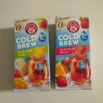 🌿 暑い季節にぴったりな水出しフルーツティーを飲み比べ🍓🍍「ポンパドール コールドブリュー ストロベリー＆オレンジ／パイナップル＆マンゴー」を試してみました！🫙作り方はとっても簡単✨ティーバッ…のInstagram画像