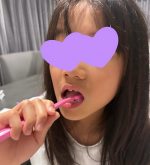 このたびクラプロックスのモニターに当選し、とても嬉しいです！普段から自分できちんと磨けているか悩んでいたので試すのを楽しみにしていました💕実際に使ってみると、ブラシが歯のすき間まで届く感じで、磨い…のInstagram画像
