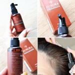 夏の紫外線のせいなのか、額周りの抜け毛がひどくなっているので、スカルプローションでしっかりケア中。1ヶ月後に期待してます！#PR #株式会社シーズ #髪を育てる #ボリュームアップ #育毛ローシ…のInstagram画像