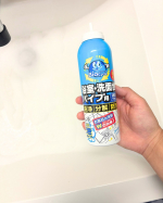 \天然のバイオ菌の力/バイオサイクル 浴室・洗面台パイプ用【濃密泡タイプ】*･゜天然のバイオ菌の力で汚れを分解してくれる洗剤だよ！洗面台を掃除した後に水で流せば、パイプの中までバイオ菌が流れ込…のInstagram画像
