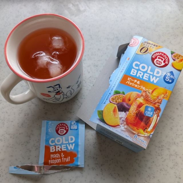 口コミ：COLD BREW ベリーモヒート・ピーチ&パッションフルーツの画像（6枚目）