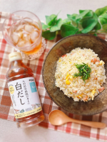 主人のランチはチャーハン🥄✨味付けは醤油ベースじゃなく、”大田記念病院が考えた白だし”ベースです👏▶ @teraoka_soy_sauce 大田記念病院が考えた白だしは、素材・塩分のことが…のInstagram画像