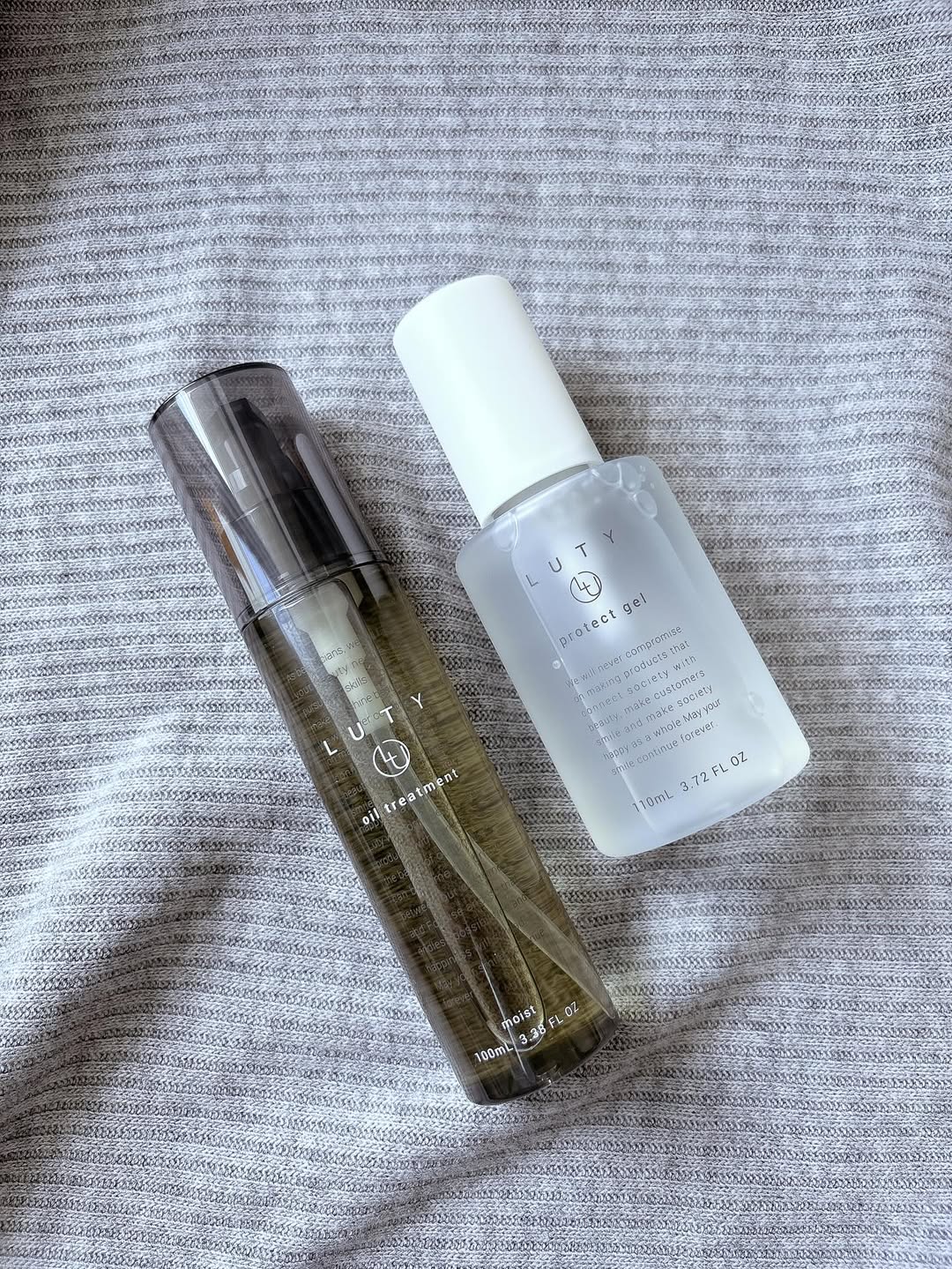 口コミ投稿：LUTY ルーティー プロテクトジェル 110ml ＆LUTY ルーティー ヘアオイル 100ml💎 LUTY…