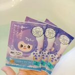 旅するJUSOちゃんご当地入浴剤シリーズから発売「おやすみラベンダー」をお試ししてみたよ😌♡パウダーがすぐに溶けて、お湯が淡いラベンダーカラーに変わるのがとってもキレイ…ラベンダーの香りがし…のInstagram画像