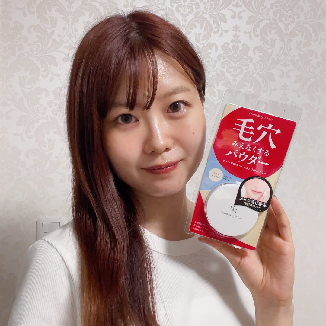 口コミ投稿：毛穴悩みに特化したシリーズ！ポイントマジック PRO　プレストパウダー　C00　ライト…