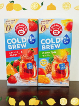 口コミ記事「【２種類飲み比べ！】コールドブリュー＜ストロベリー＆オレンジ／パイナップル＆マンゴー＞」の画像