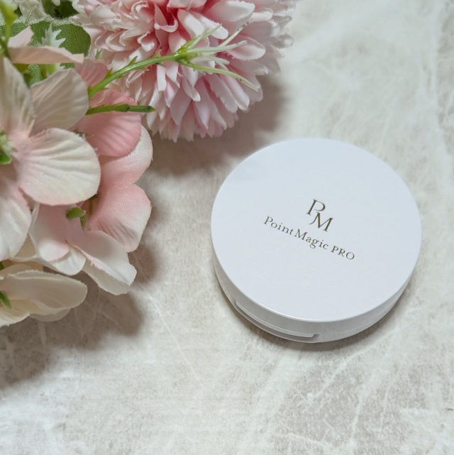 口コミ：ポイントマジック PRO プレストパウダー C 00 ライトオークルの画像（3枚目）