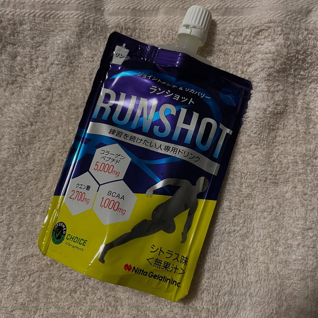 口コミ投稿：運動後のリカバリードリンク！RUNSHOT夏の運動って爽快感もあるけど、疲労も溜まりま…