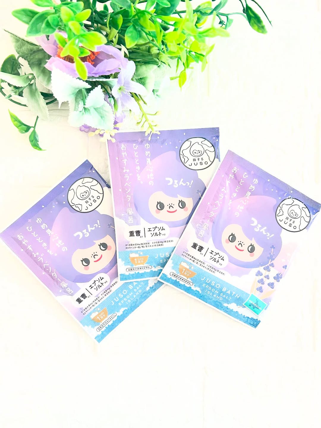 口コミ投稿：🌙New！先行お試し🌙《JUSO BATH POWDER #ラベンダー》夜のお風呂タイムにぴったりな“…