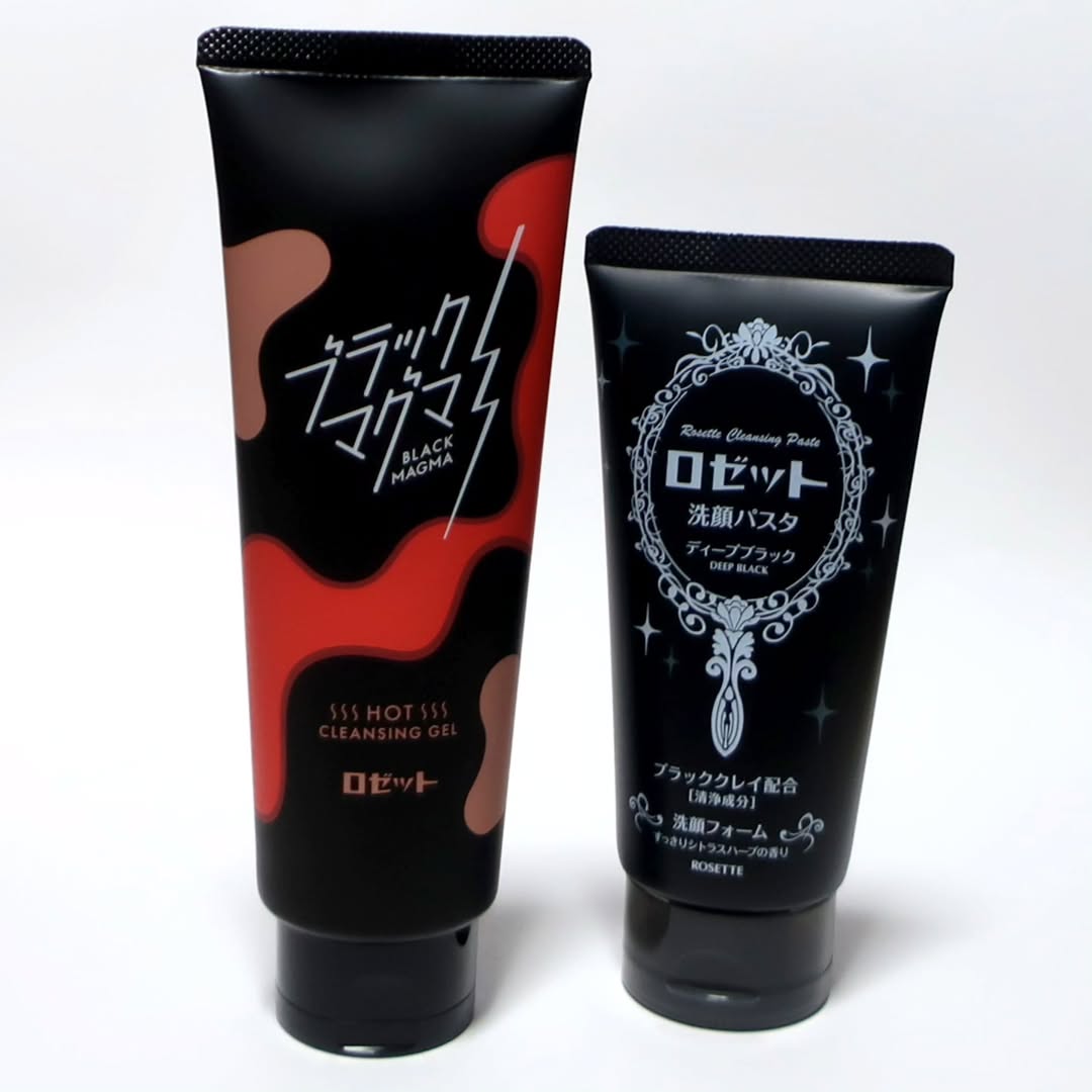 口コミ投稿：ロゼットの毛穴ケアアイテム！W使いしてみました。ブラックマグマ　ホットクレンジン…