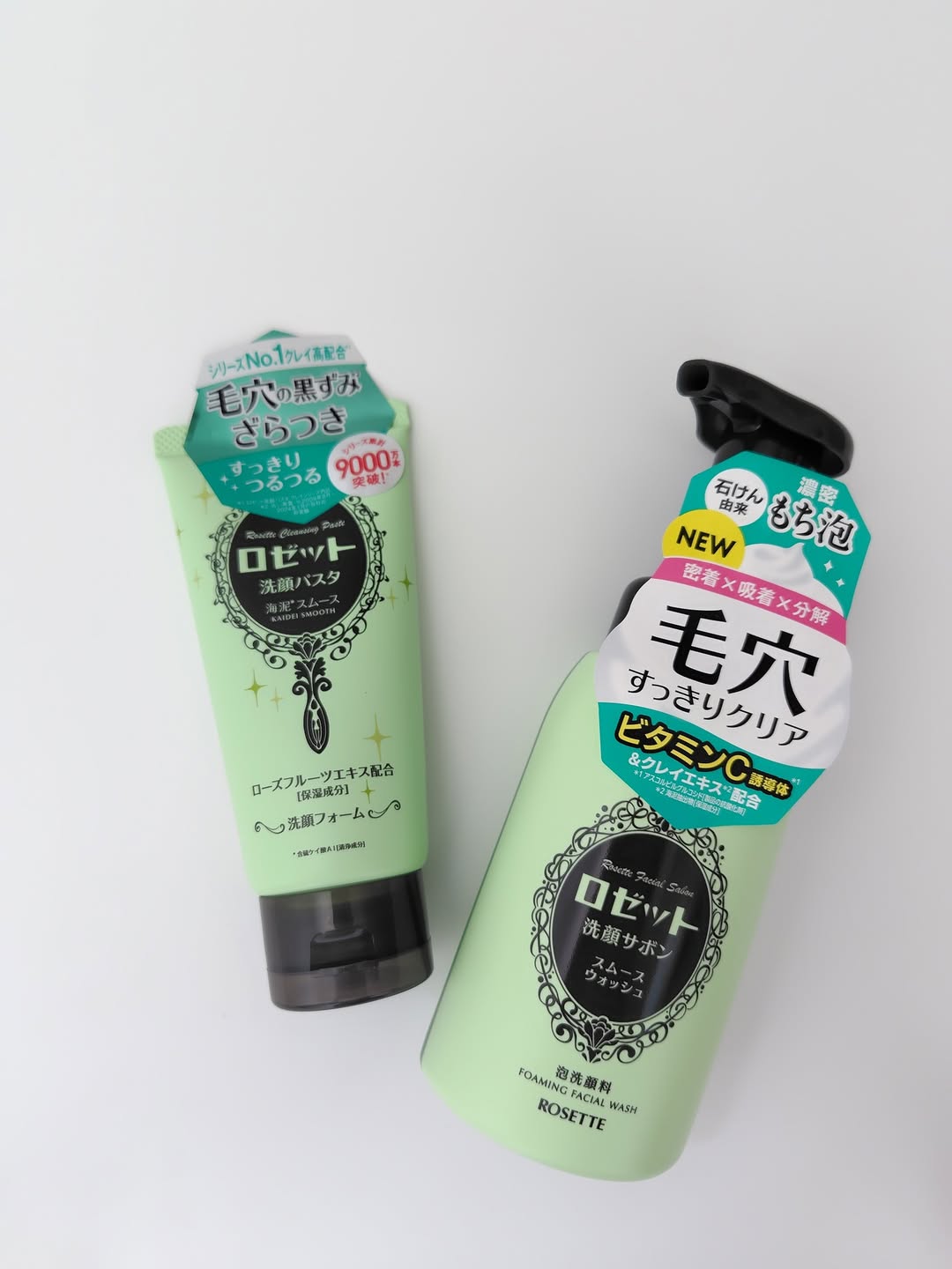 口コミ投稿：朝夜の使い分けで、毛穴汚れすっきりつるん！ロゼットの毛穴ケア洗顔セット♡＼汚れを…