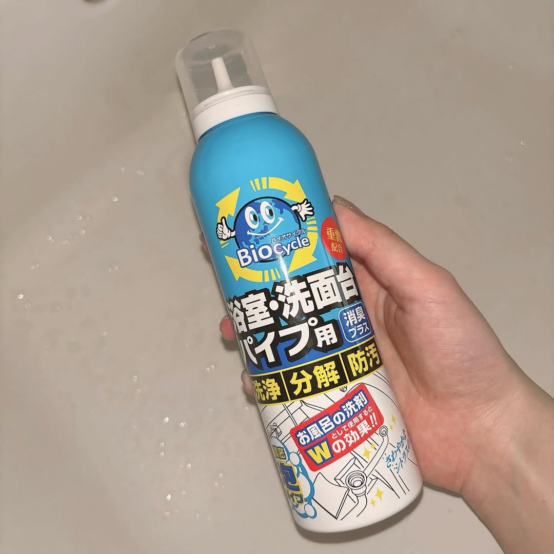 口コミ投稿：バイオサイクル/浴室・洗面台パイプ用 濃密泡タイプモコモコの泡で汚れを包み込み、…