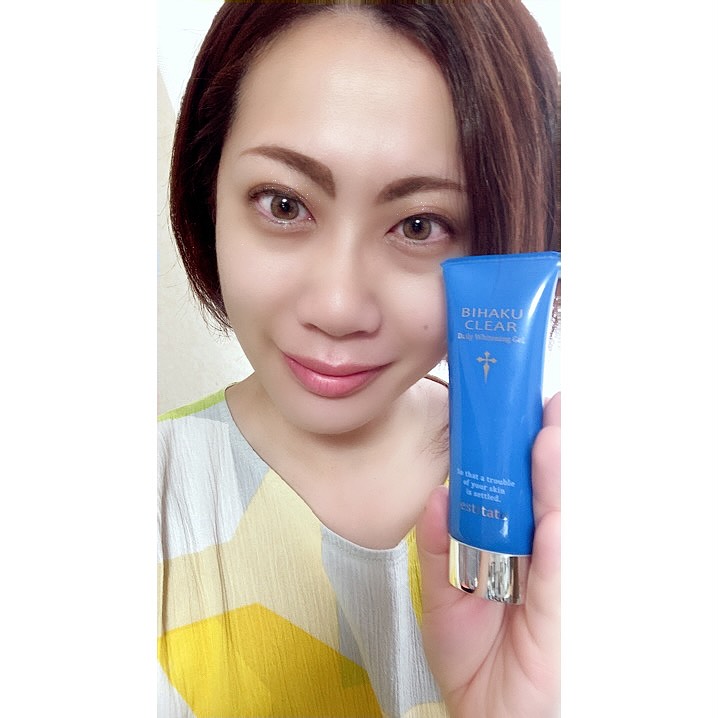 口コミ投稿：夏のスキンケアシリーズ！美白オールインワンゲル「ビハククリア」でシミ対策☀️今年…