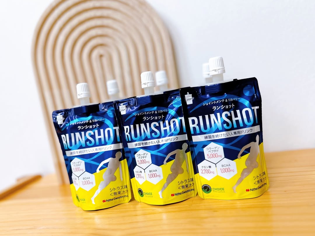 口コミ投稿：..運動後のリカバリードリンク【 RUNSHOT（ランショット】120g🏋️コラーゲンペプチド…