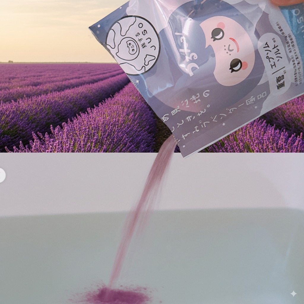 口コミ投稿：New！発売前の先行お試し🛁✨ゆったりリラックスできる“おやすみラベンダー風呂”で、一…