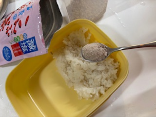 口コミ：梅こんぶ茶　ふりかけがわりに使ってみたの画像（2枚目）