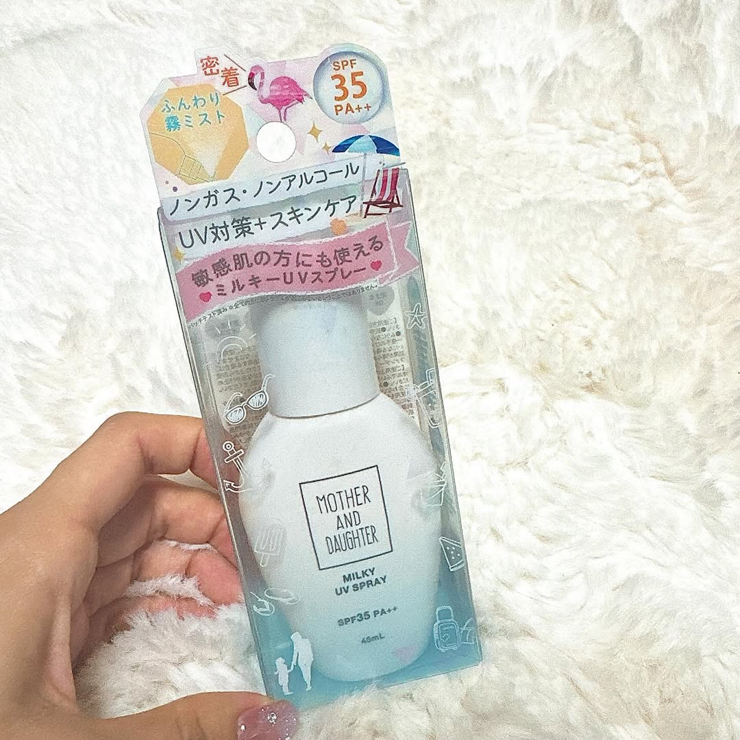 口コミ投稿：UV対策をしながらお肌ケアまでできちゃう🎀べたつかずサラっとした使用感で、白浮きも…