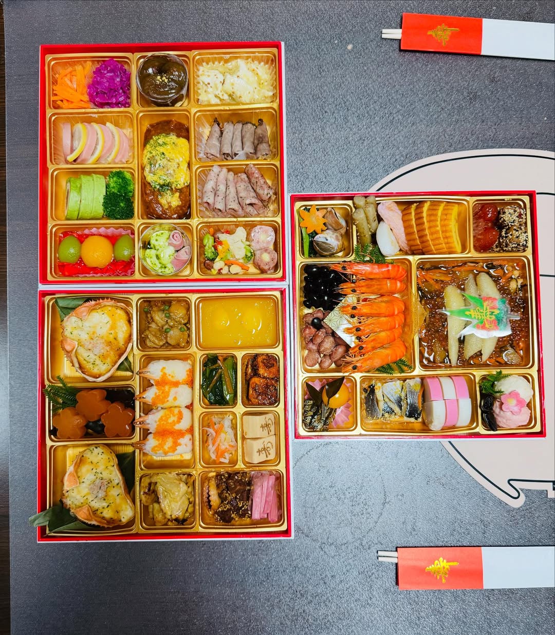 口コミ投稿:先取り2026年新春おせちモニター当選しました🍱🥰初めて【蔵王】の冷凍おせちを頂きま…