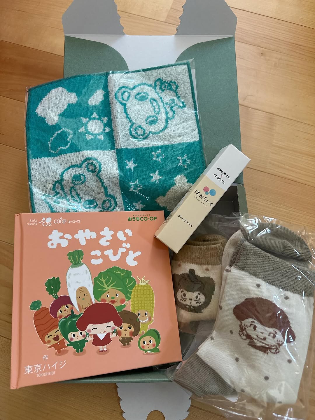 口コミ投稿：おうちCO-OP ご出産お祝い「スマイルボックス」についてです☺️神奈川県・静岡県・山…