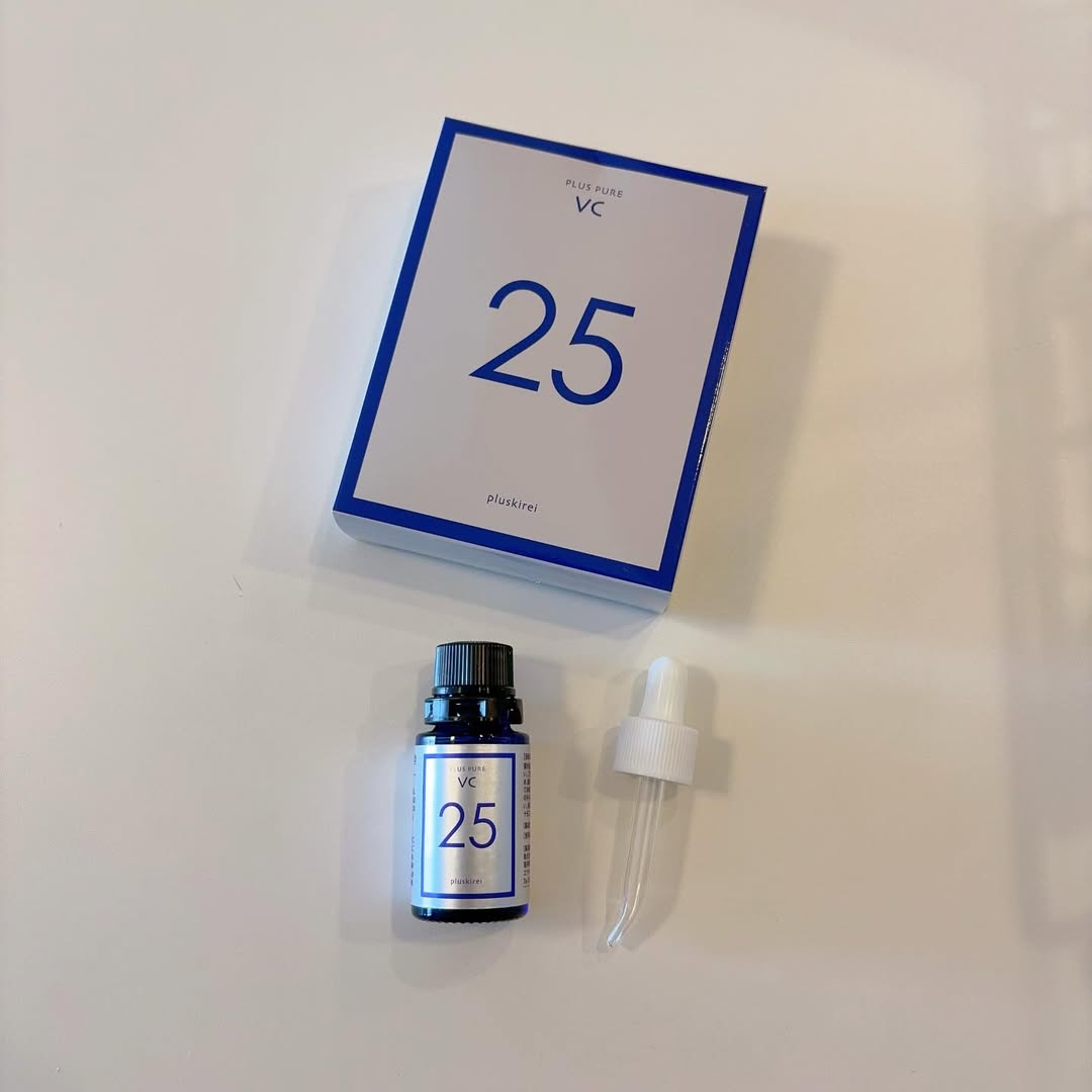 口コミ投稿：🌟プラスピュアVC25でつるつるタマゴ肌💖高濃度ピュアビタミンCを25％ぎゅっと配合💧く…