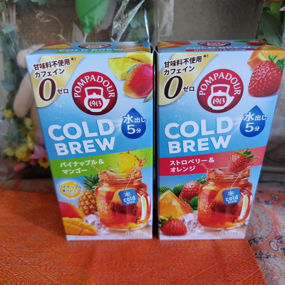 口コミ投稿：この度は、ポンパドールのコールドブリュー ストロベリー&オレンジとコールドブリュ…