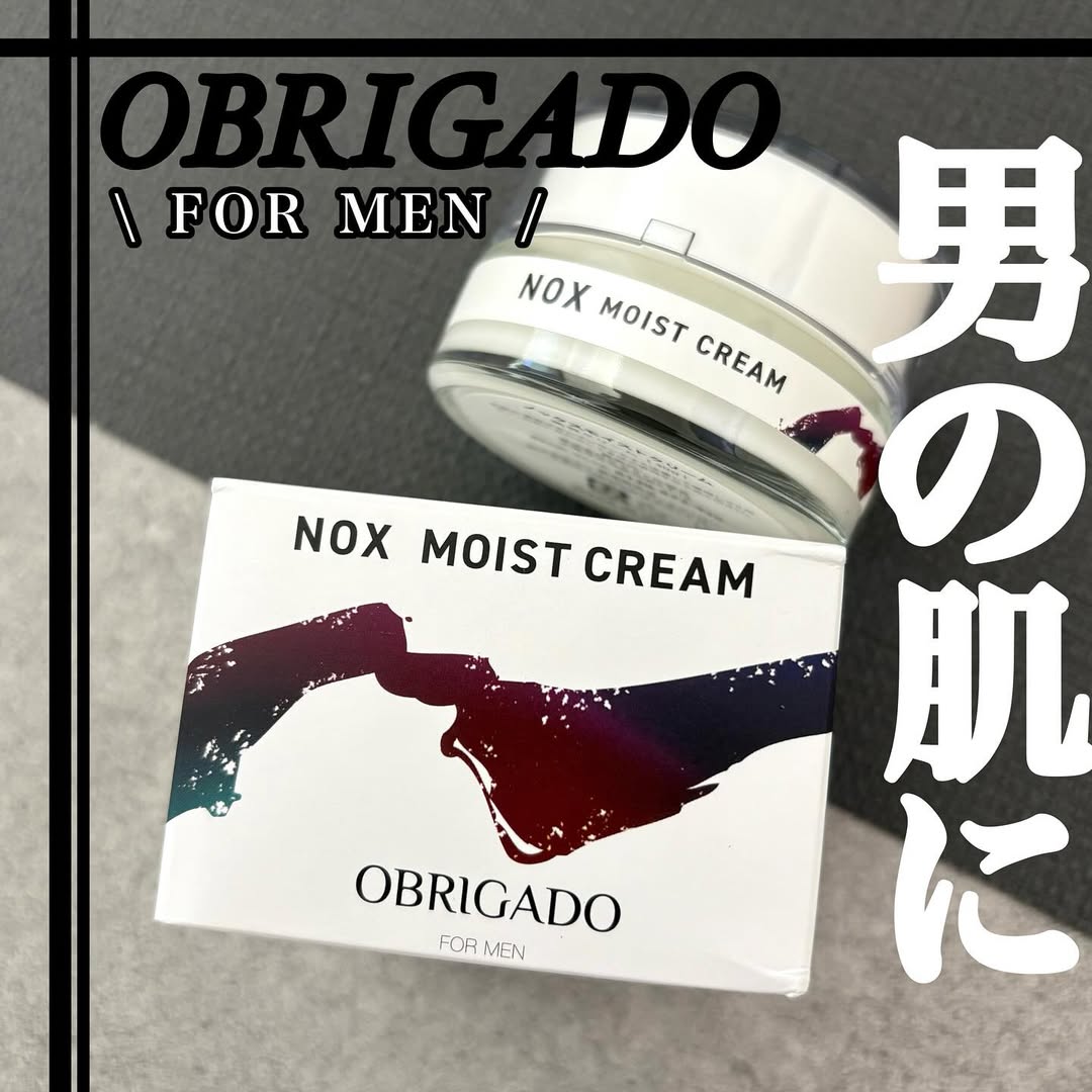 口コミ投稿：【OBRIGADO ノックスモイストクリーム🎩】\エステサロン専売品メーカーが作ったメンズ…
